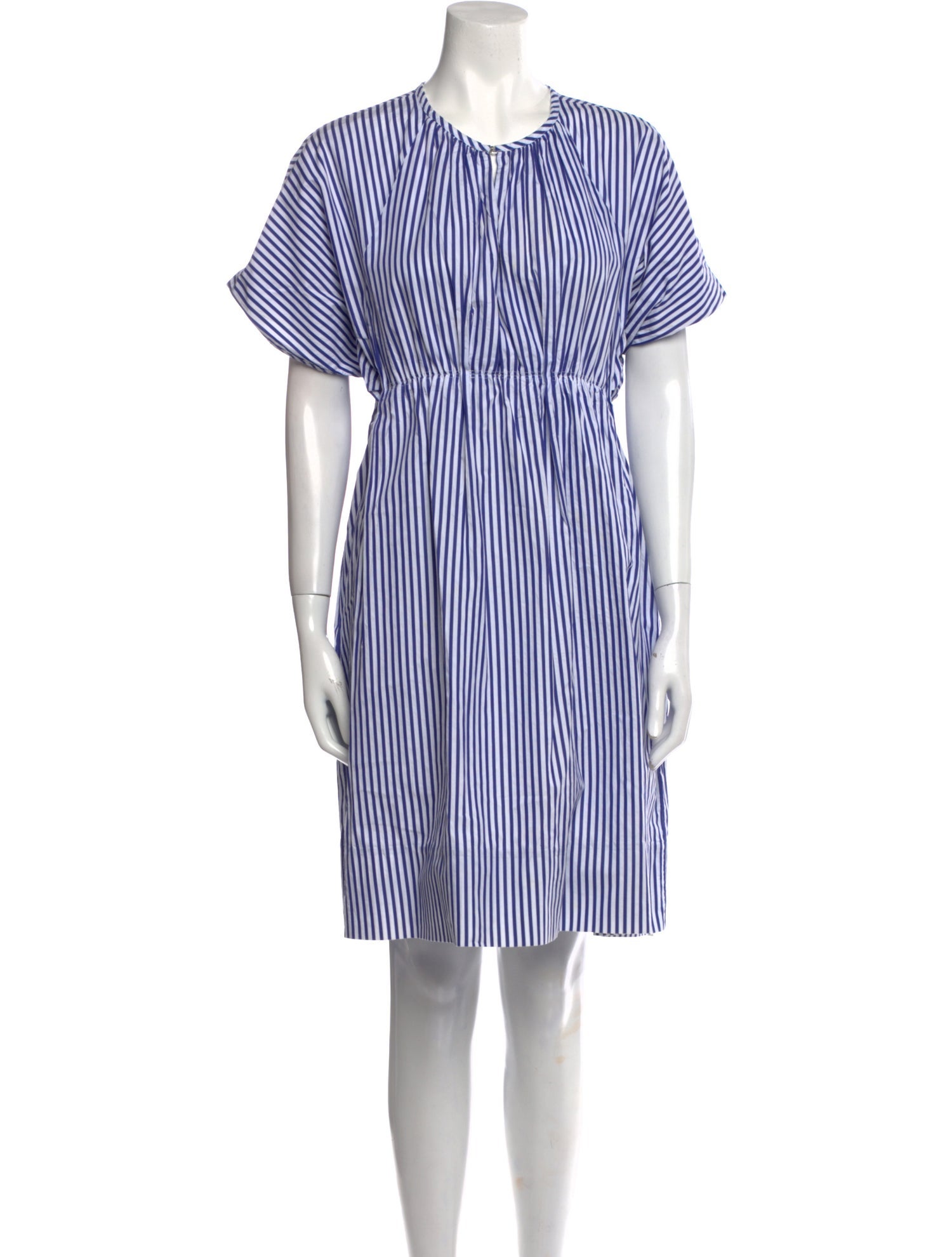 Victoria Victoria Beckham Striped Knee-Length Dress