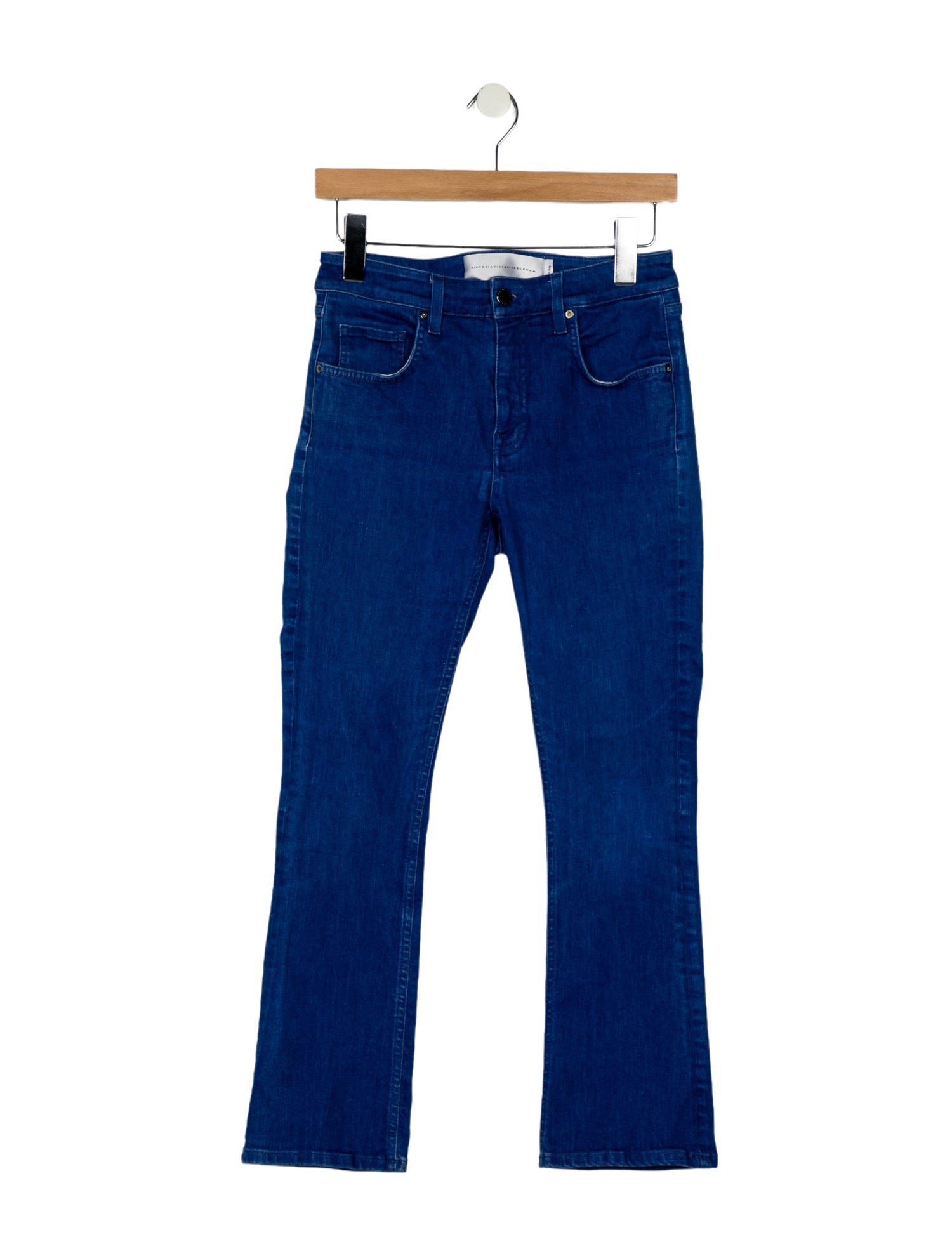 Victoria Victoria Beckham Mid-Rise Straight Leg Jeans