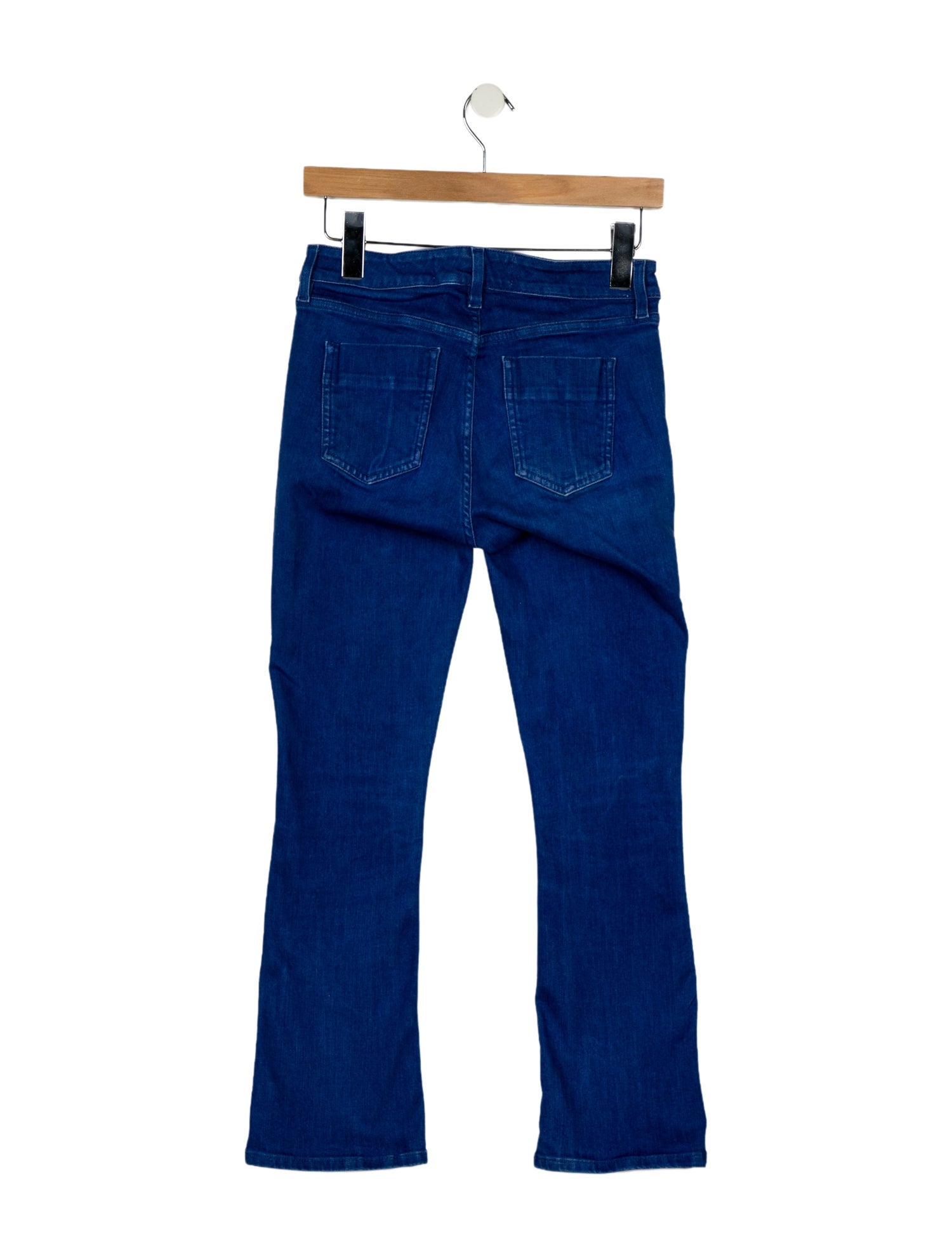 Victoria Victoria Beckham Mid-Rise Straight Leg Jeans