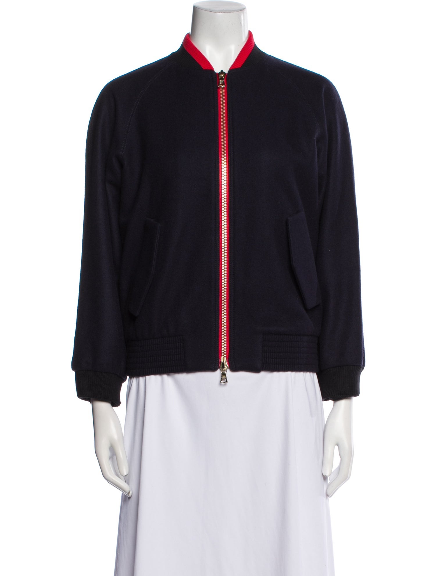 Victoria Victoria Beckham Wool Bomber Jacket