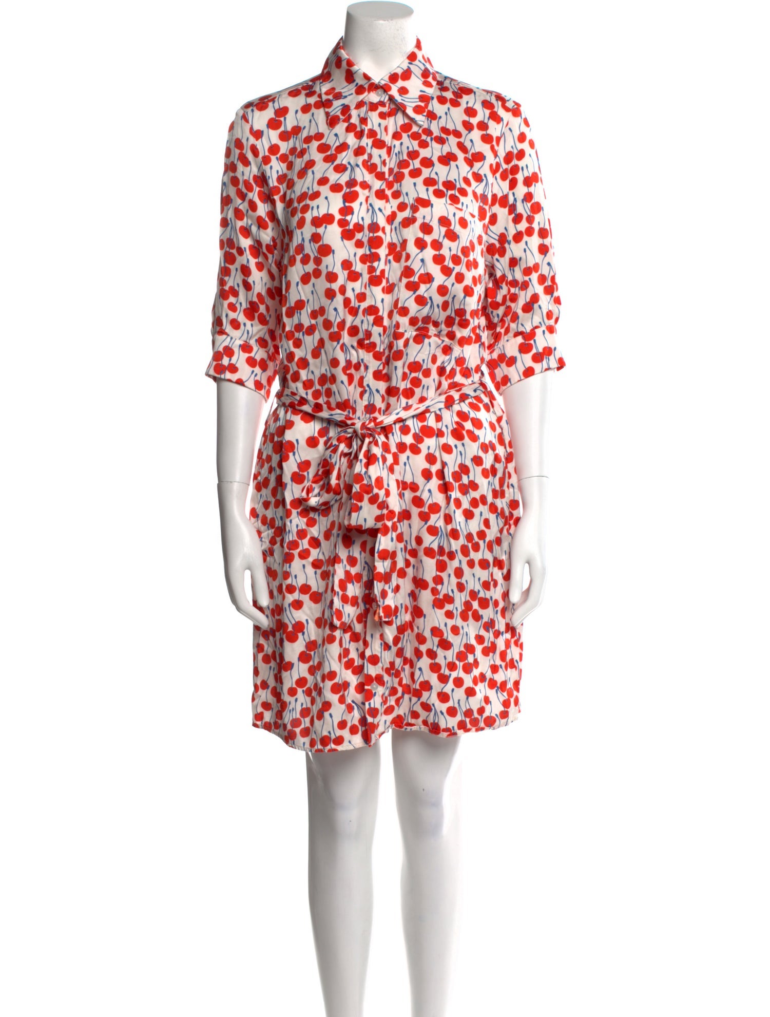 Victoria Victoria Beckham Printed Mini Dress