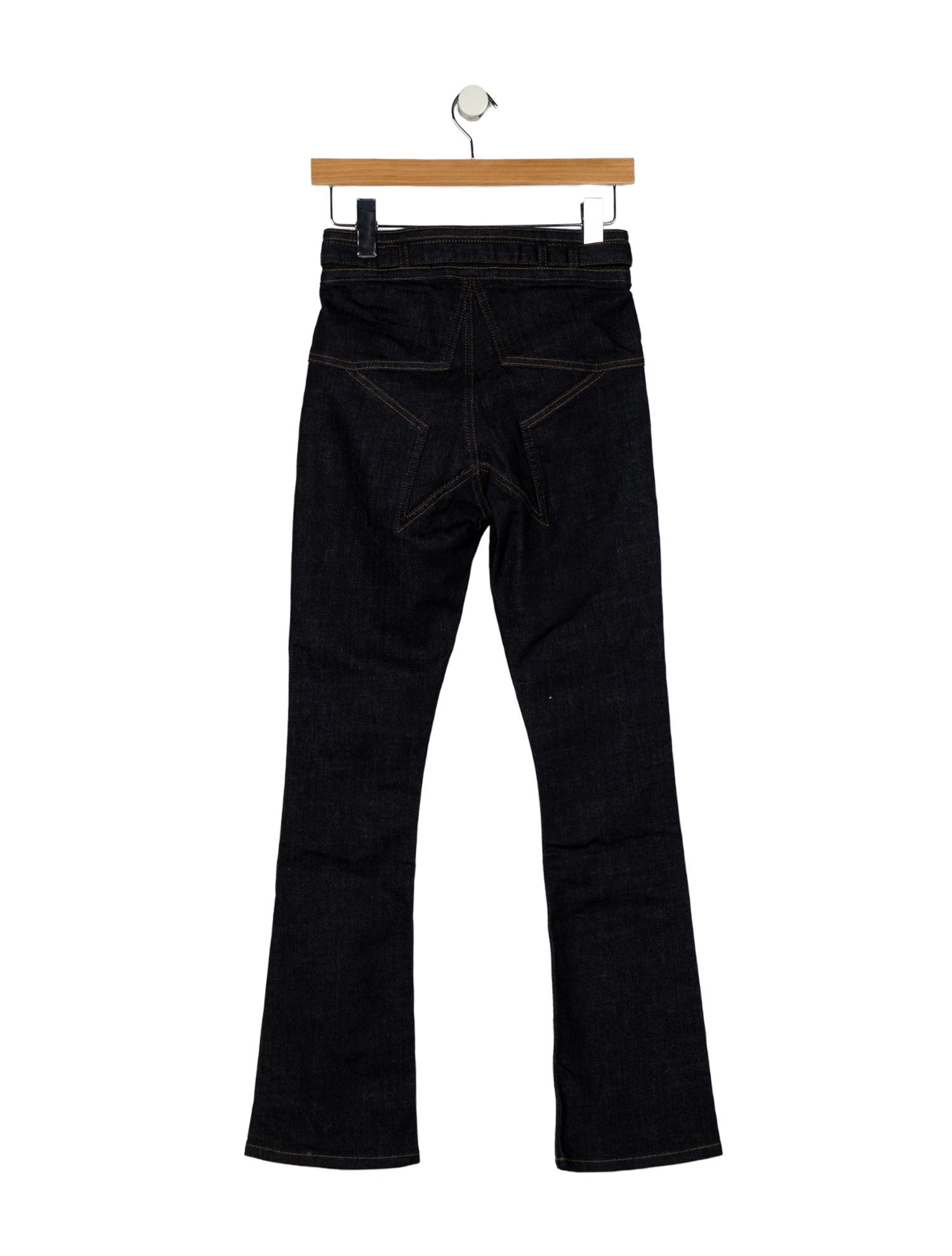 Victoria Victoria Beckham Mid-Rise Straight Leg Jeans