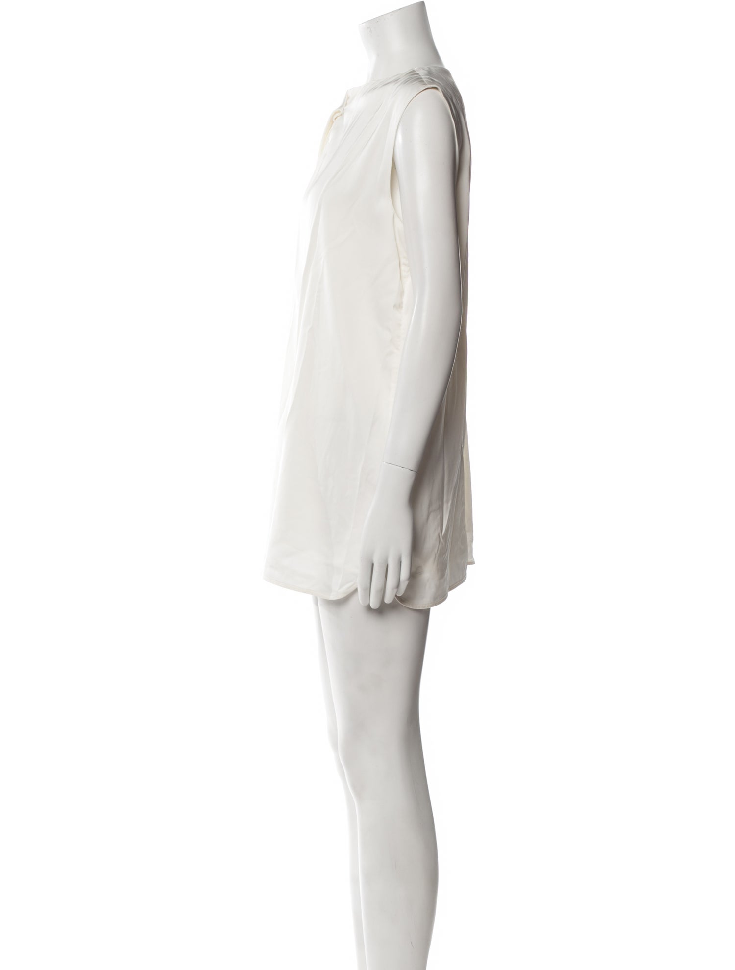 Victoria Victoria Beckham Crew Neck Mini Dress