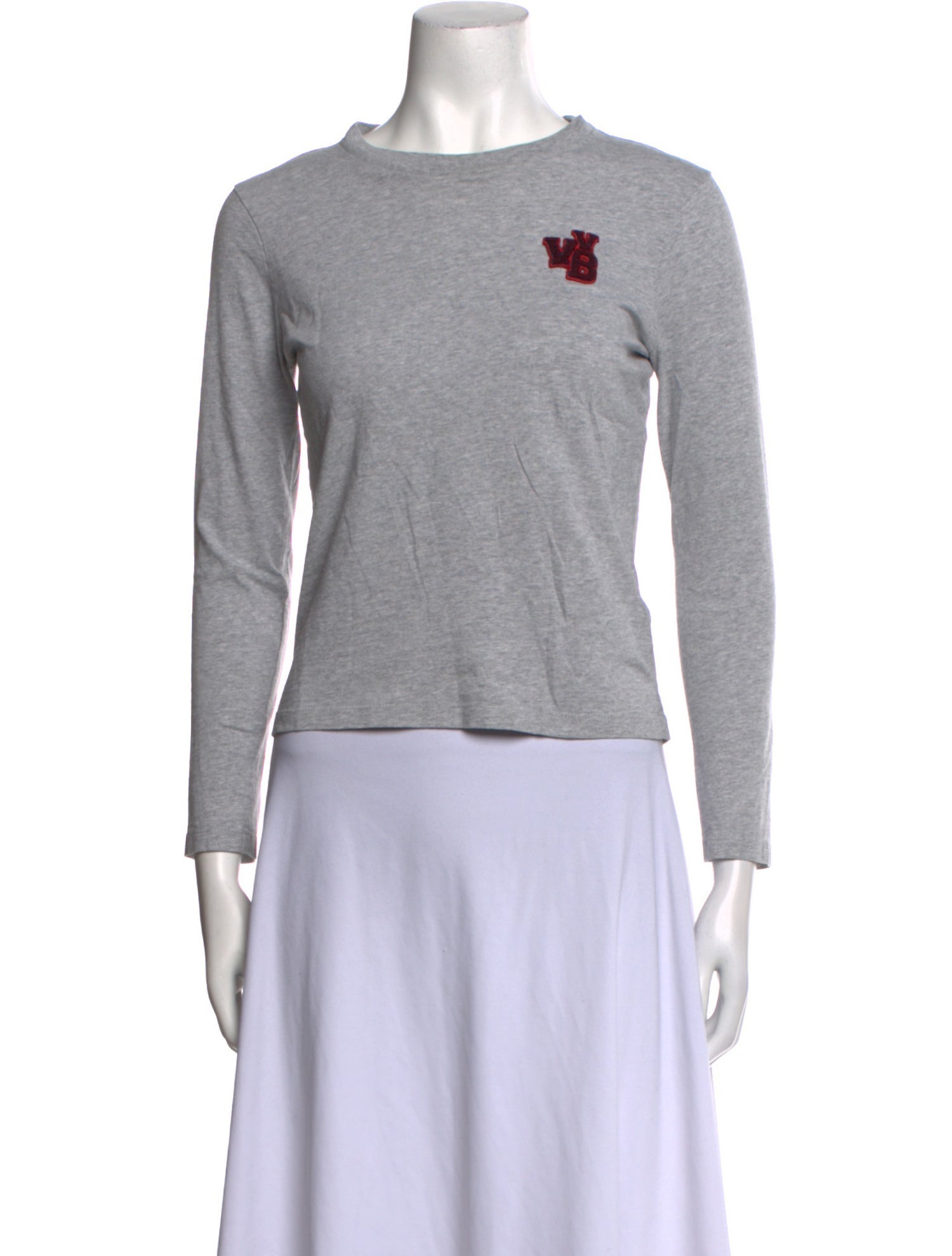 Victoria Victoria Beckham Bateau Neckline Long Sleeve Sweatshirt