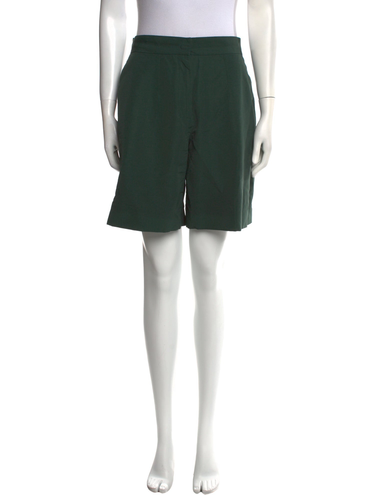Victoria Victoria Beckham Linen Mini Shorts