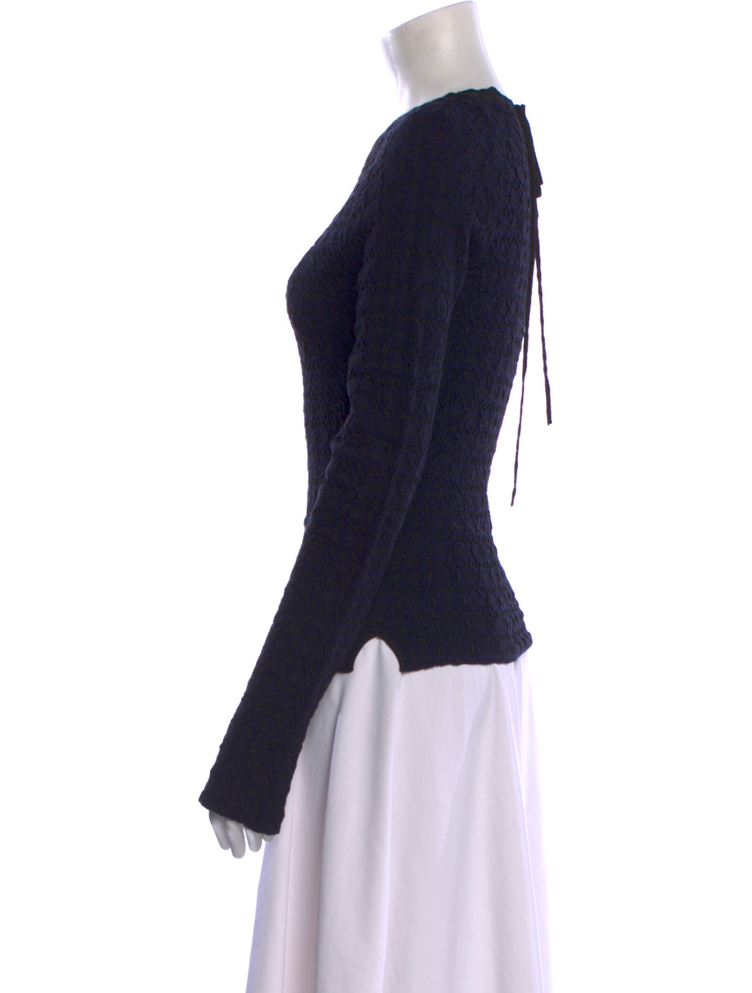 Victoria Victoria Beckham Scoop Neck Sweater