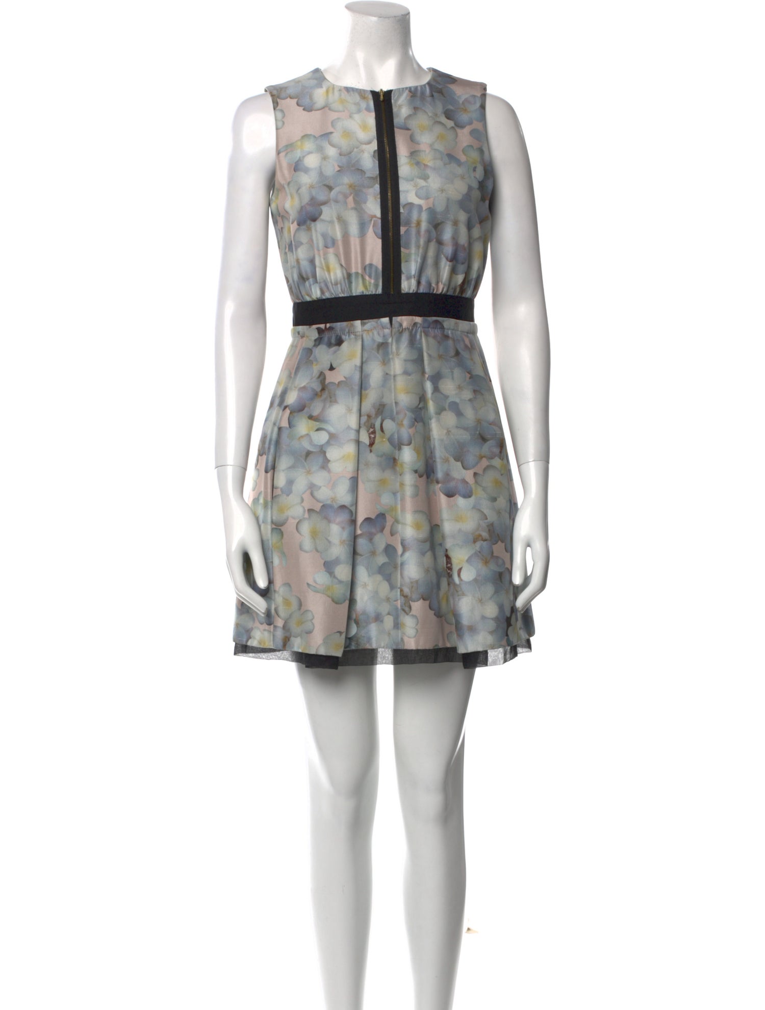 Victoria Victoria Beckham Silk Mini Dress