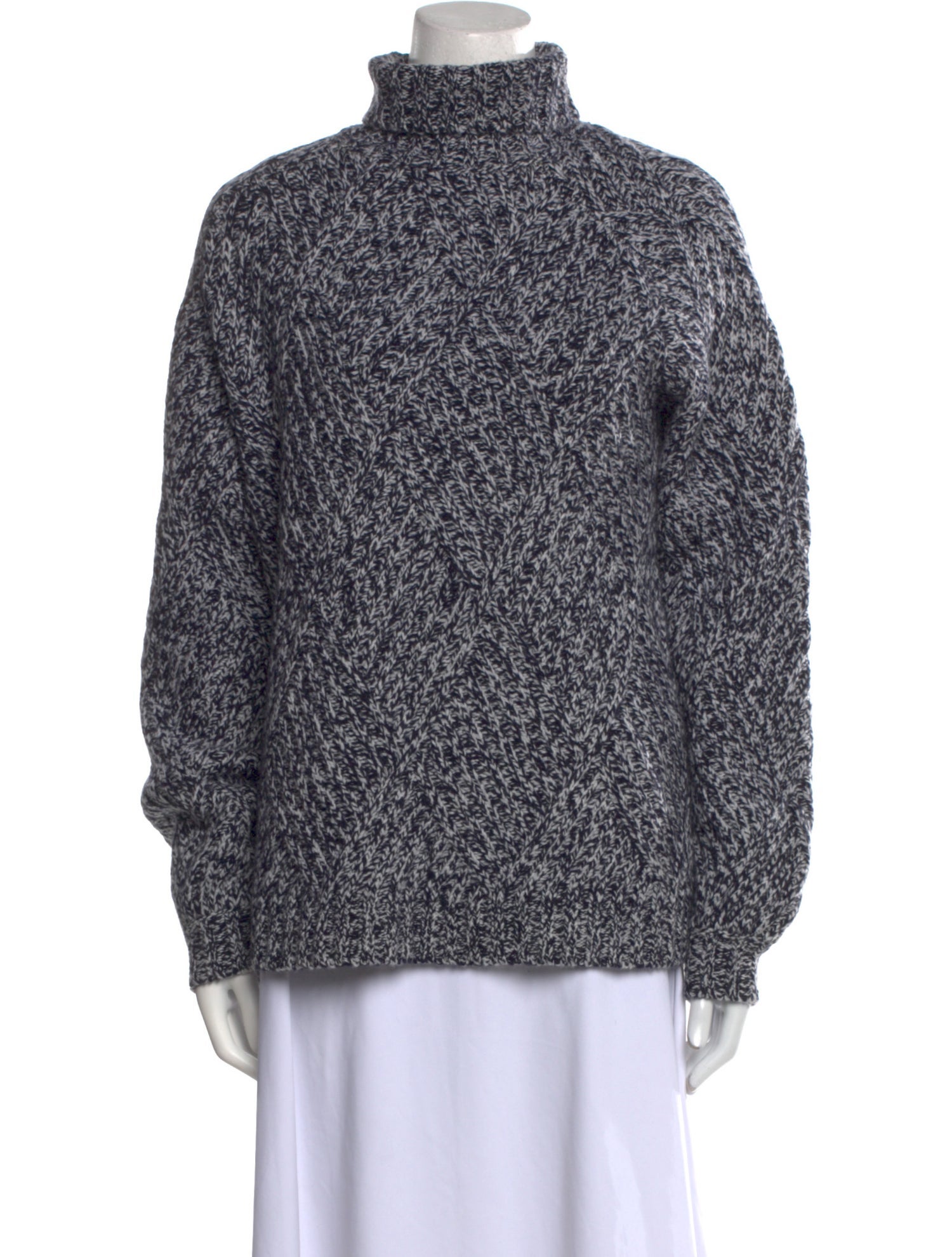 Victoria Victoria Beckham Lambswool Turtleneck Sweater