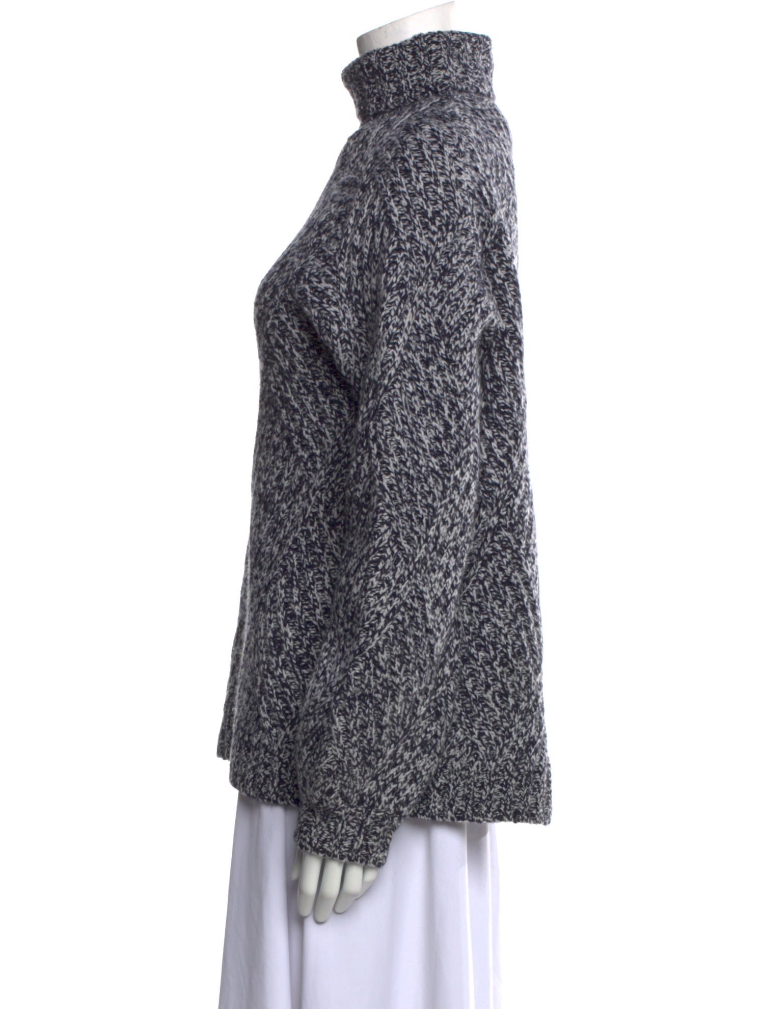 Victoria Victoria Beckham Lambswool Turtleneck Sweater