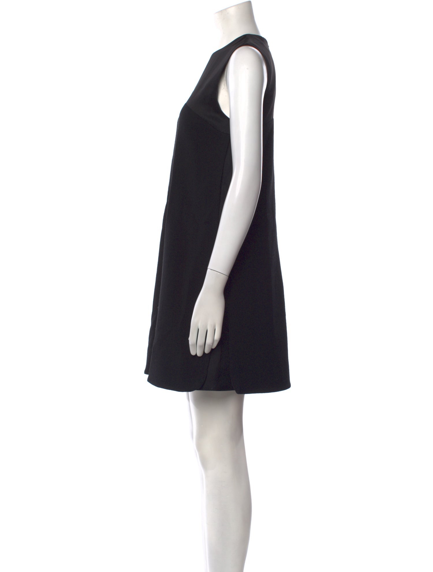 Victoria Victoria Beckham Crew Neck Mini Dress