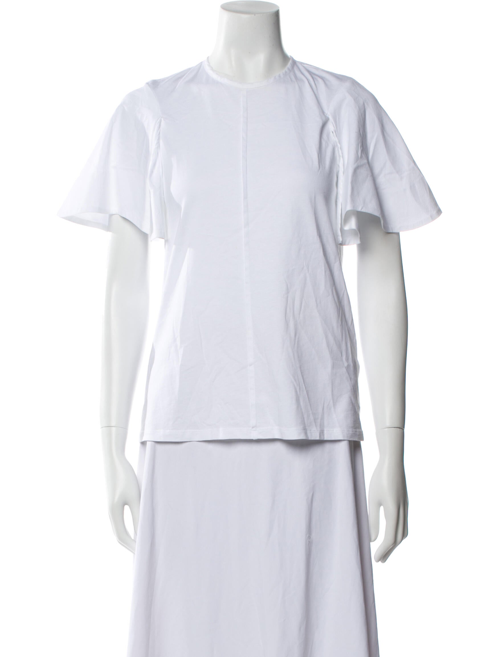 Victoria Victoria Beckham Crew Neck Short Sleeve T-Shirt