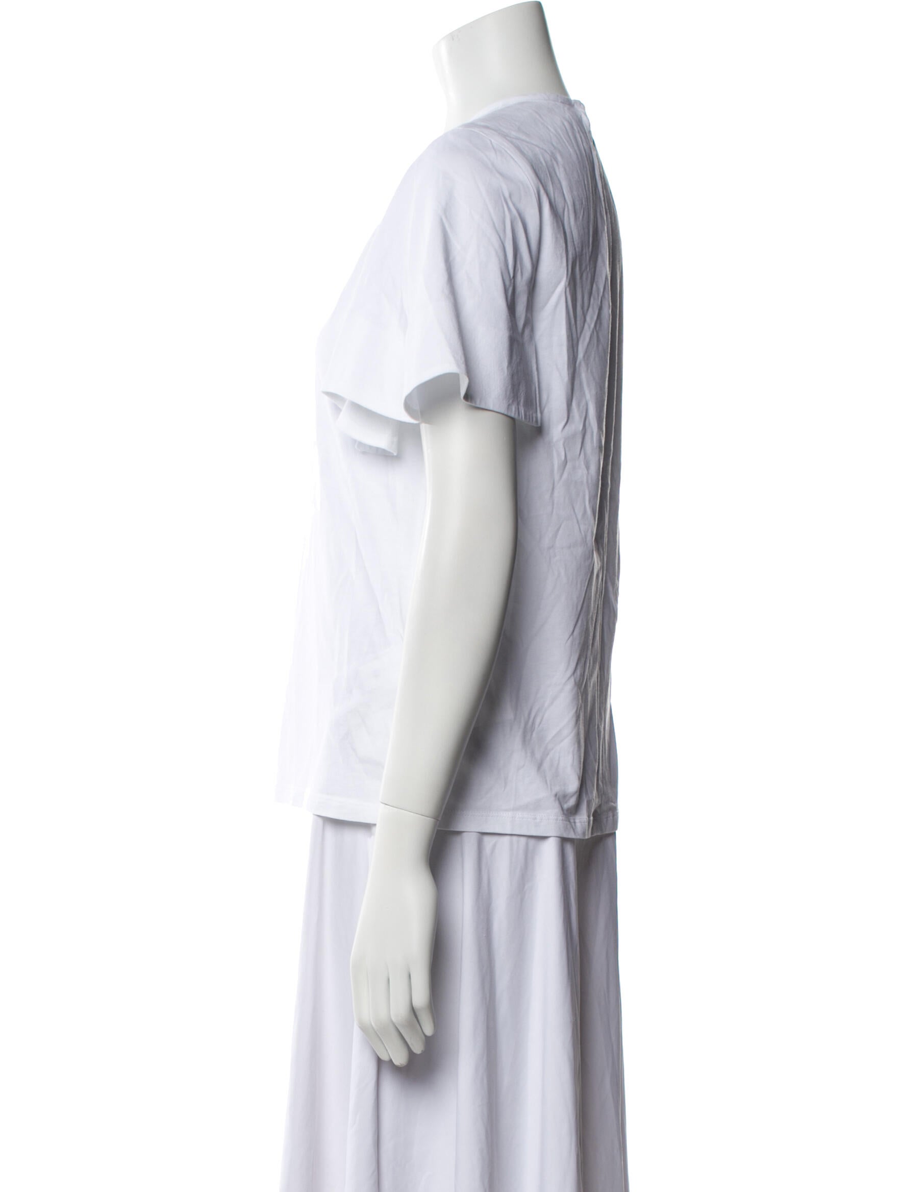 Victoria Victoria Beckham Crew Neck Short Sleeve T-Shirt