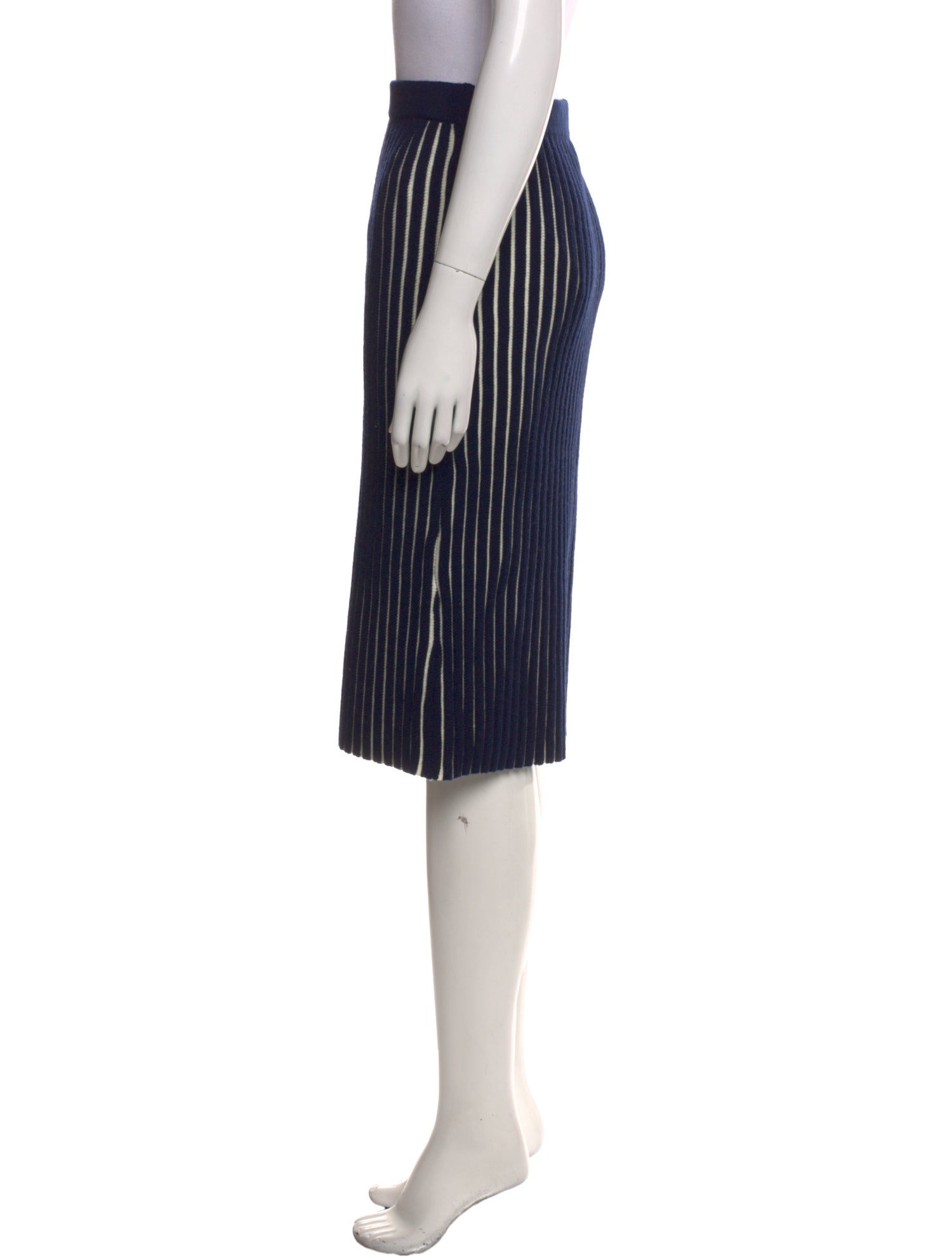 Victoria Victoria Beckham Wool Knee-Length Skirt