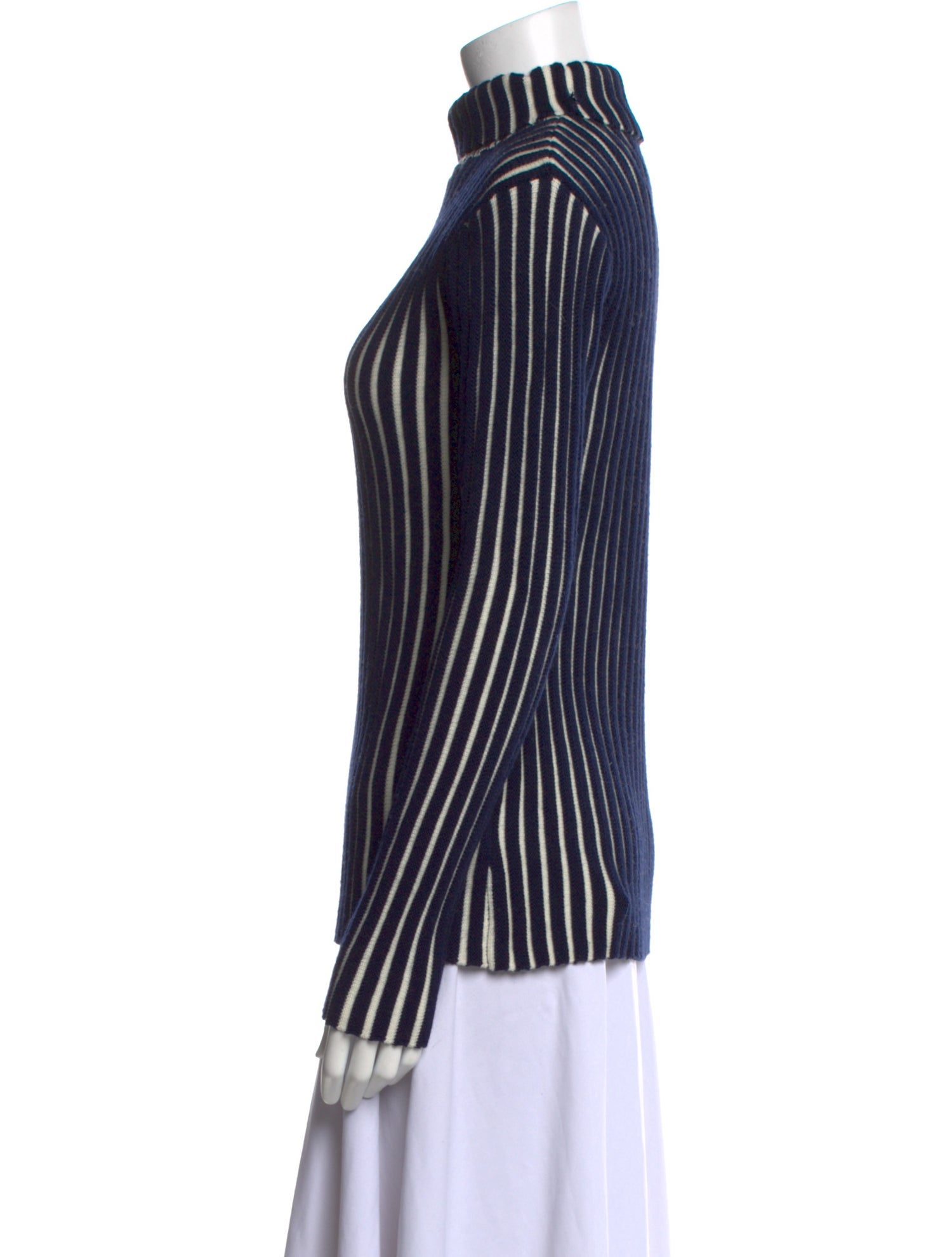 Victoria Victoria Beckham Wool Striped Sweater