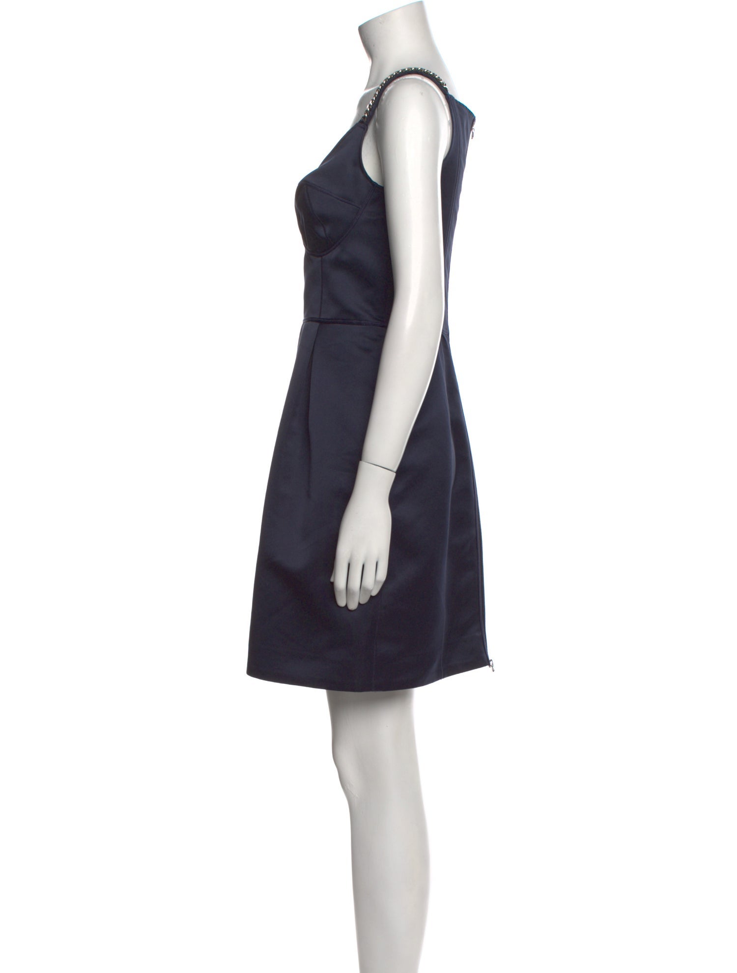 Victoria Victoria Beckham V-Neck Mini Dress