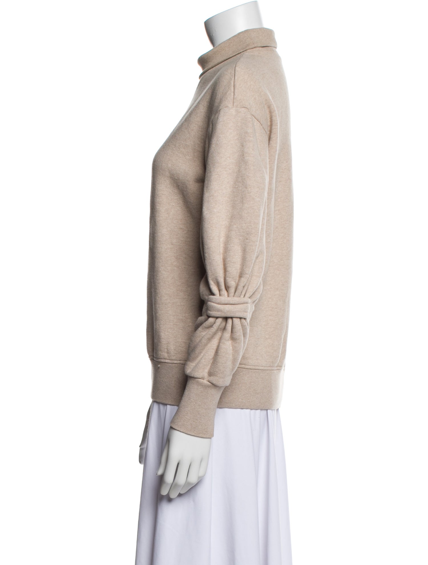 Victoria Victoria Beckham Turtleneck Long Sleeve Sweatshirt