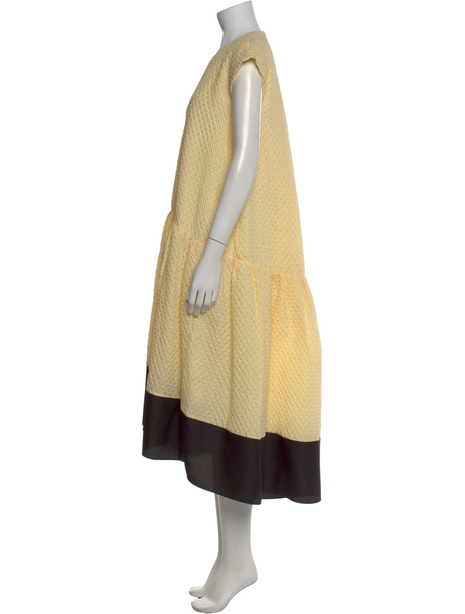 Victoria Victoria Beckham Silk Midi Length Dress