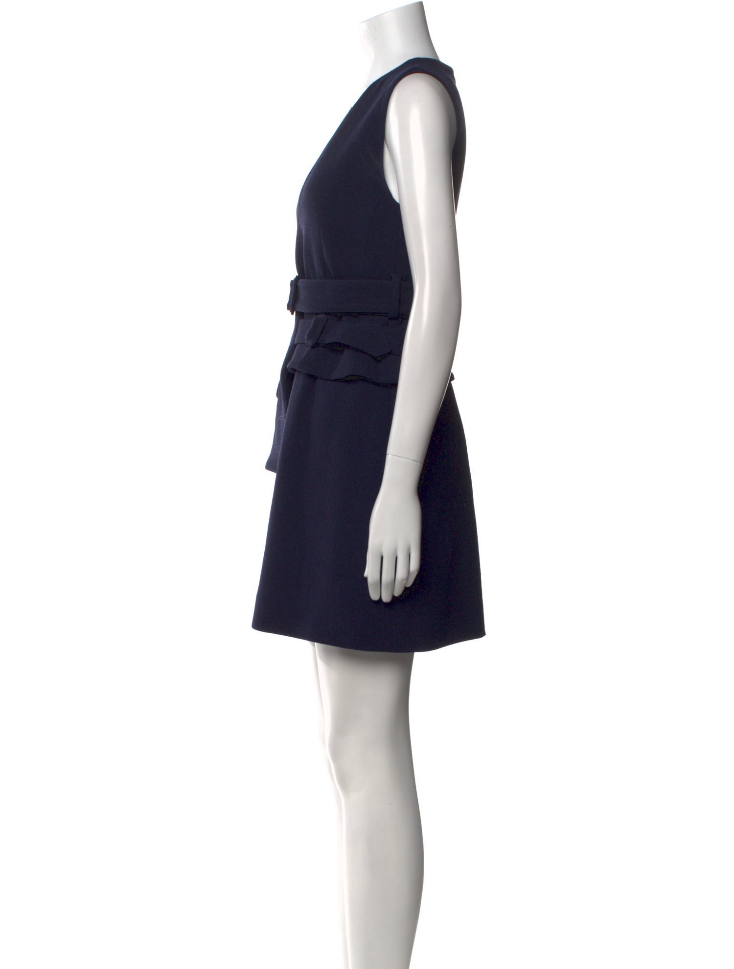 Victoria Victoria Beckham Wool Mini Dress