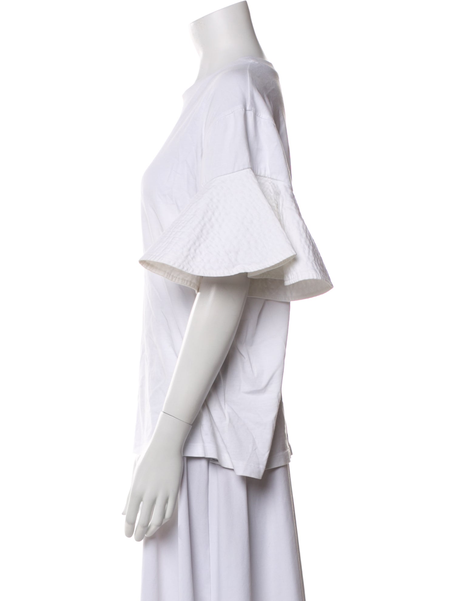 Victoria Victoria Beckham Crew Neck Short Sleeve T-Shirt