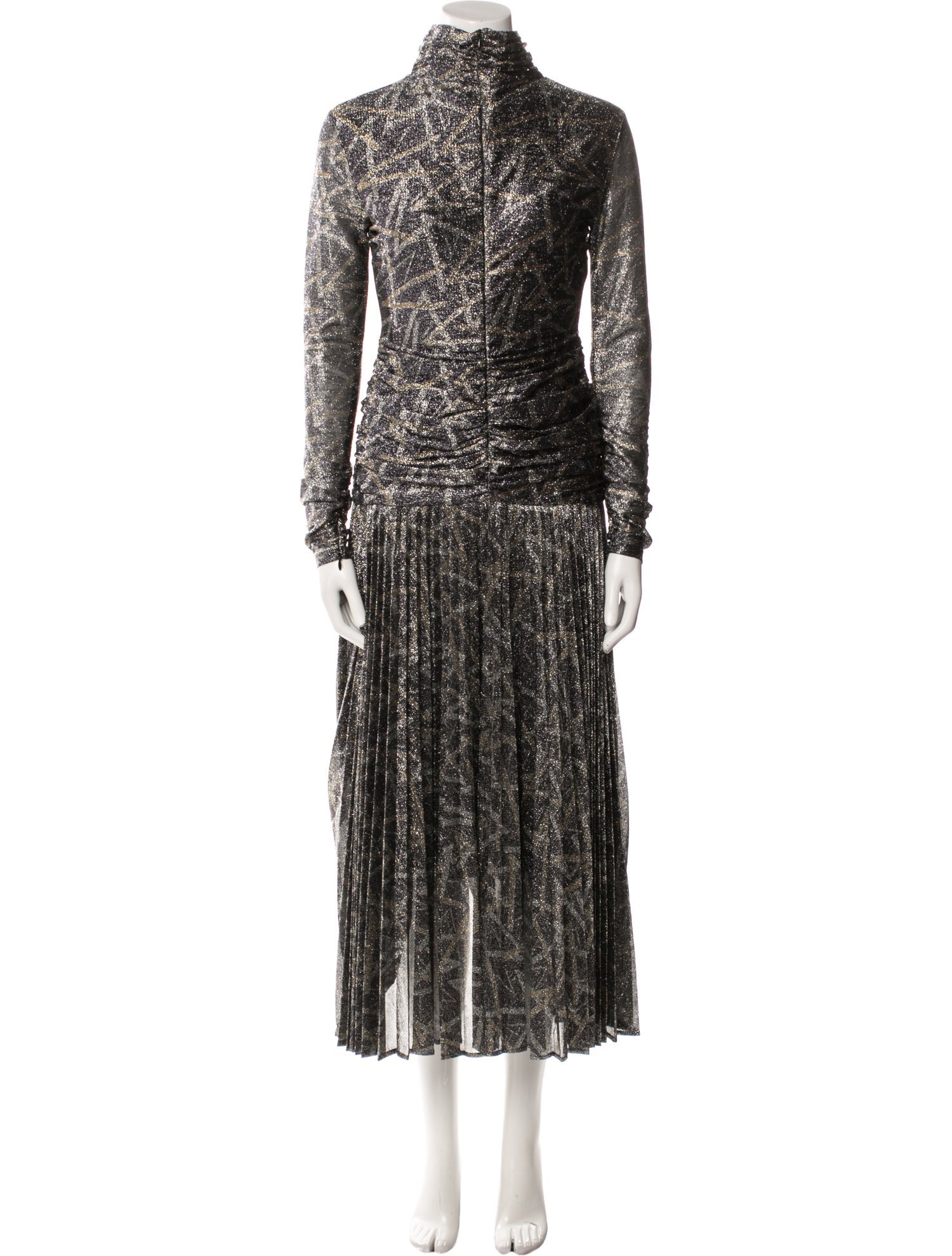 Victoria Victoria Beckham Patterned Long Dress