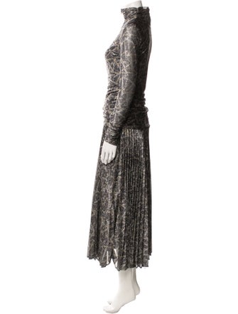 Victoria Victoria Beckham Patterned Long Dress