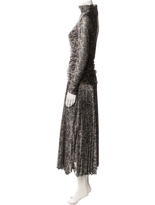 Victoria Victoria Beckham Patterned Long Dress