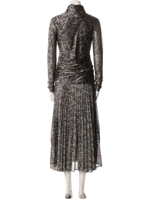 Victoria Victoria Beckham Patterned Long Dress