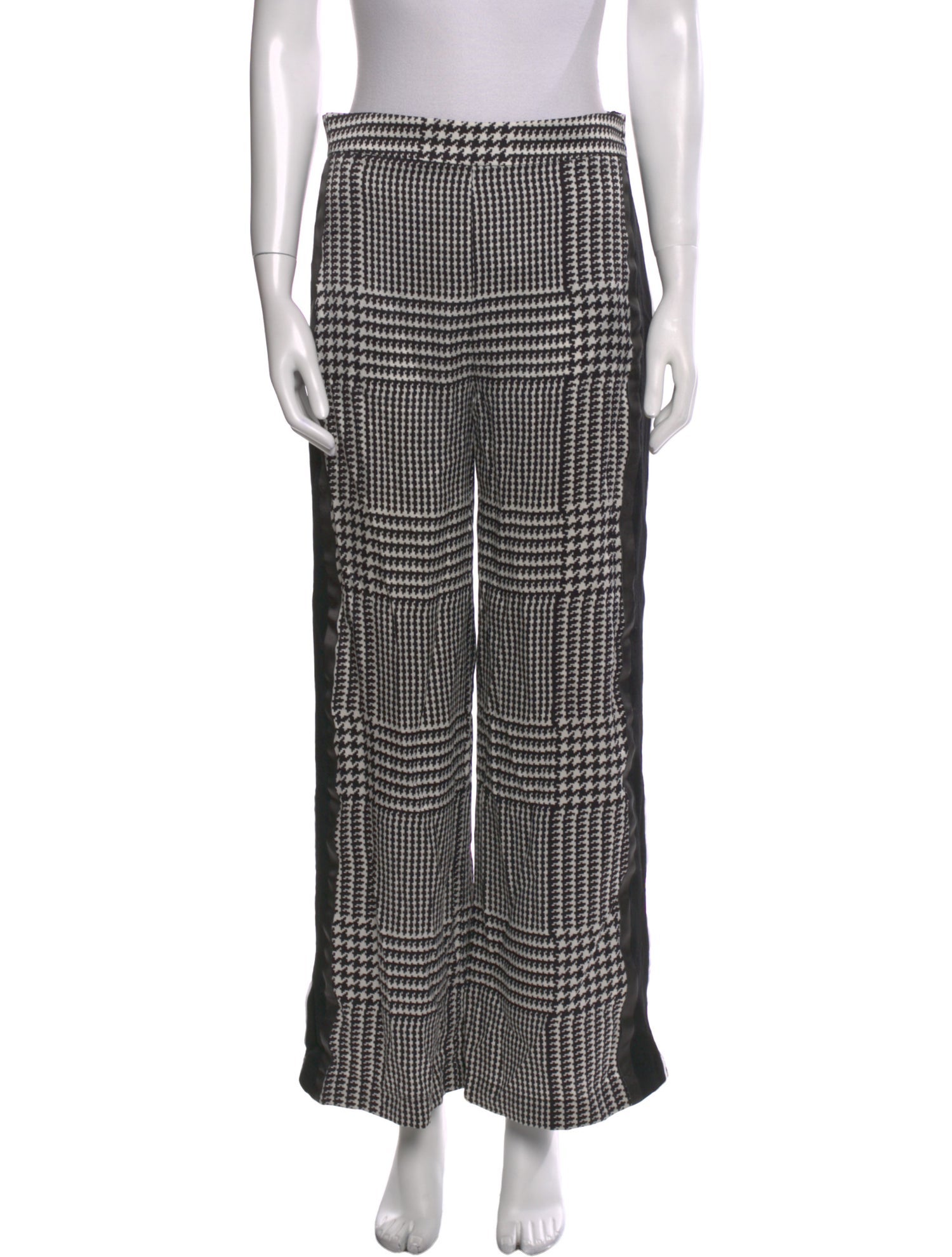 Victoria Victoria Beckham Silk Wide Leg Pants