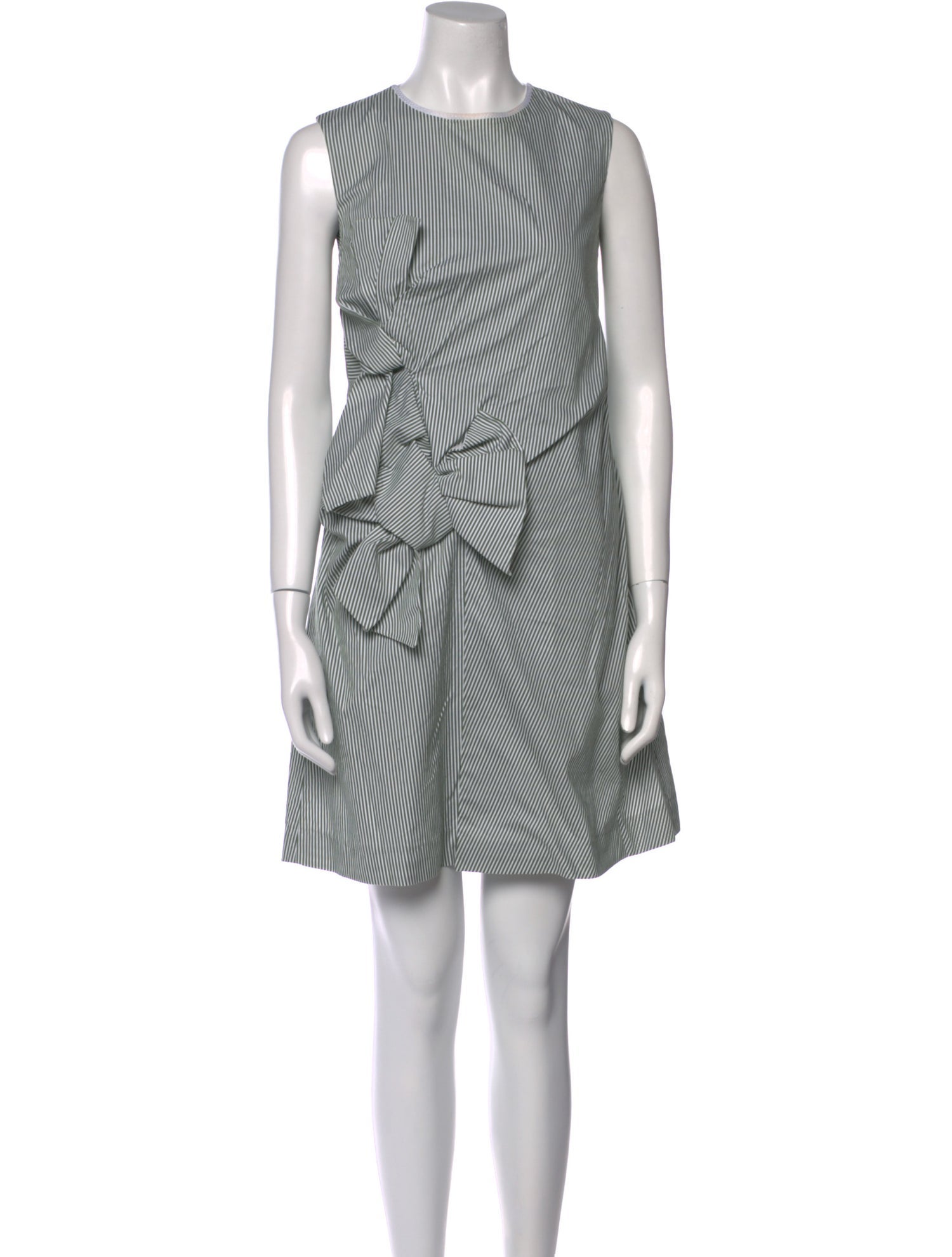 Victoria Victoria Beckham Striped Mini Dress