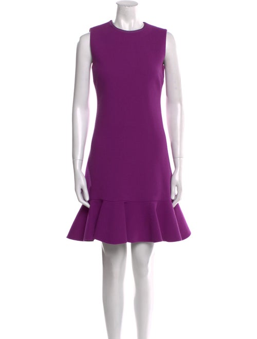 Victoria Victoria Beckham Wool Mini Dress