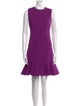 Victoria Victoria Beckham Wool Mini Dress