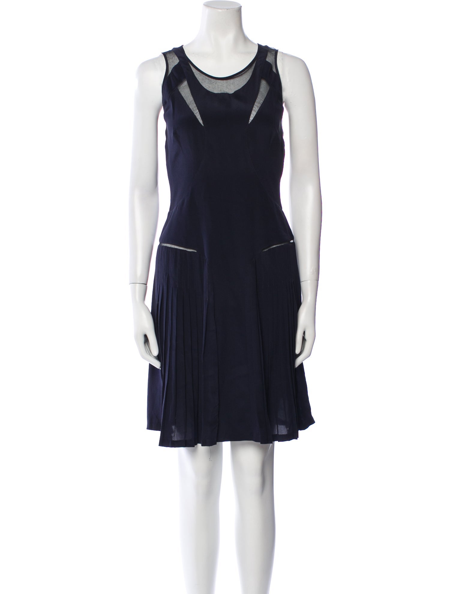 Victoria Victoria Beckham Silk Mini Dress