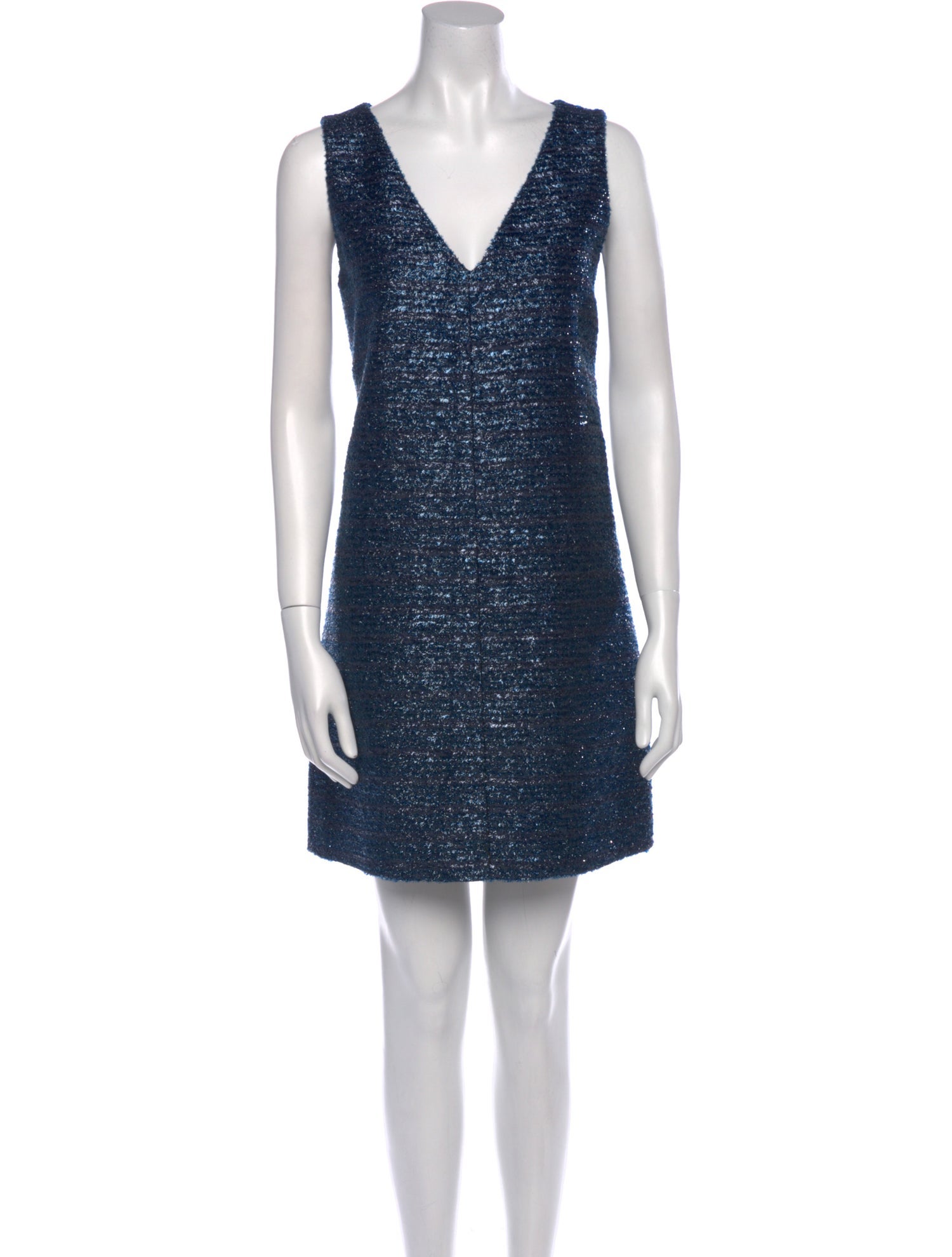 Victoria Victoria Beckham V-Neck Mini Dress