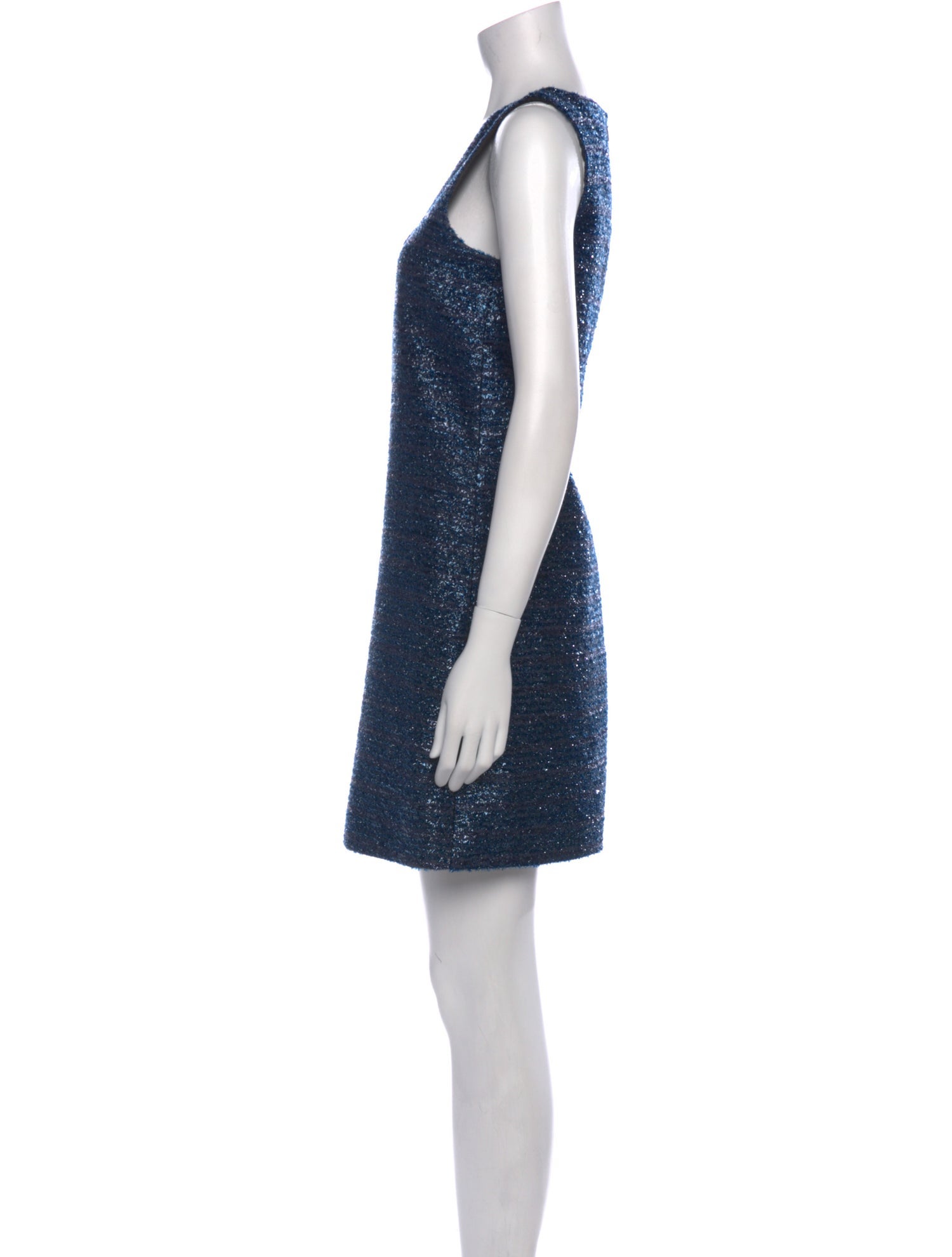 Victoria Victoria Beckham V-Neck Mini Dress