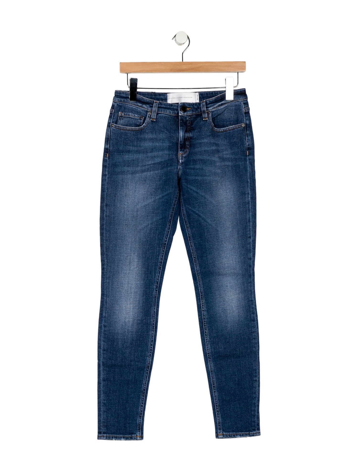 Victoria Victoria Beckham Mid-Rise Skinny Leg Jeans