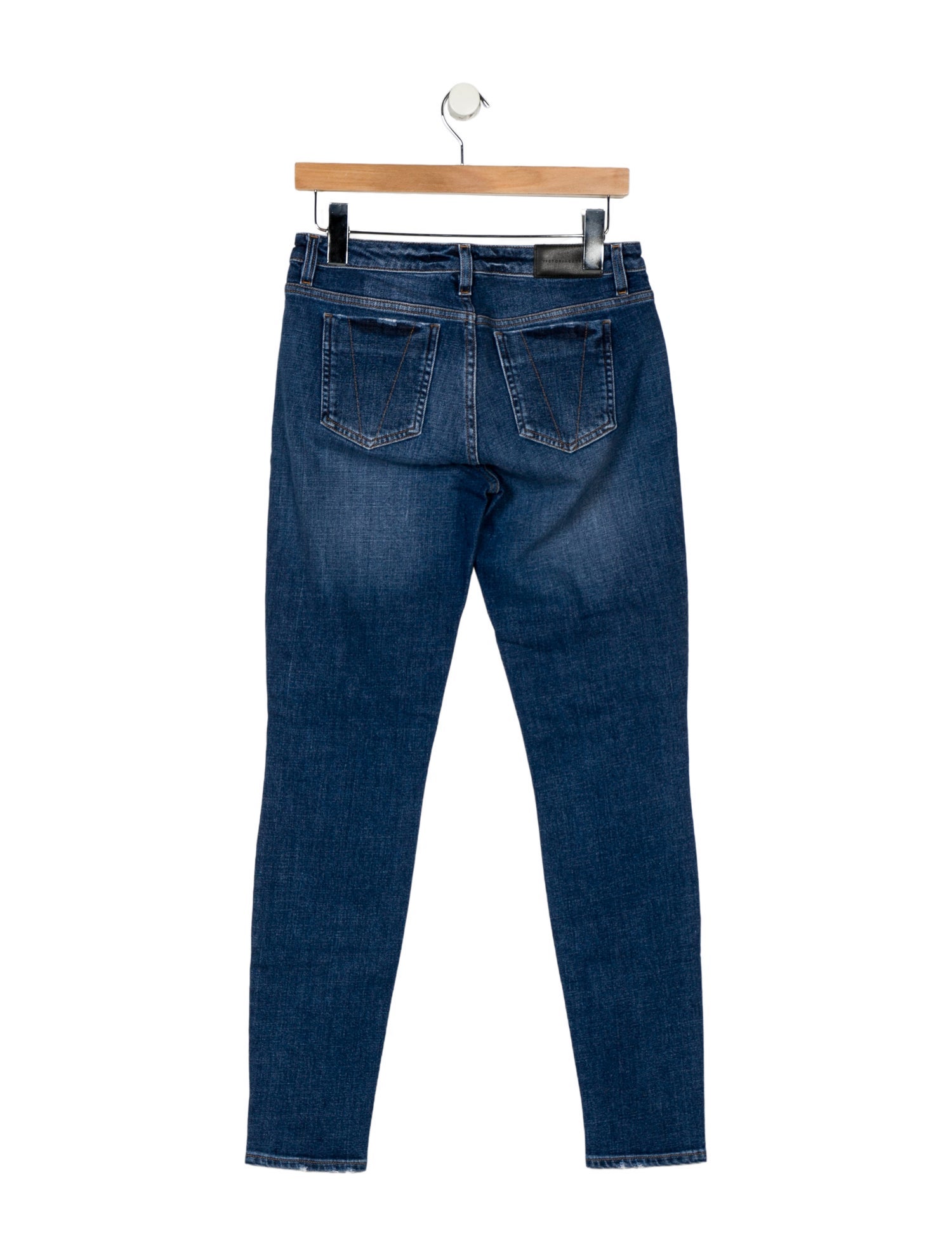 Victoria Victoria Beckham Mid-Rise Skinny Leg Jeans