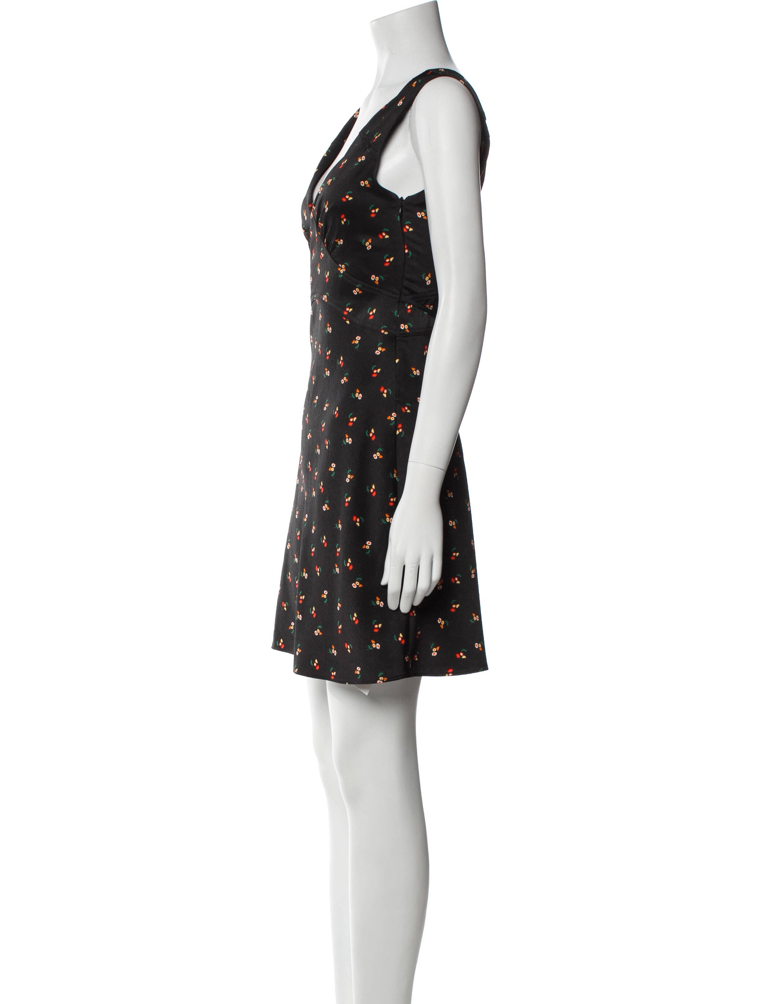 Victoria Victoria Beckham Printed Mini Dress