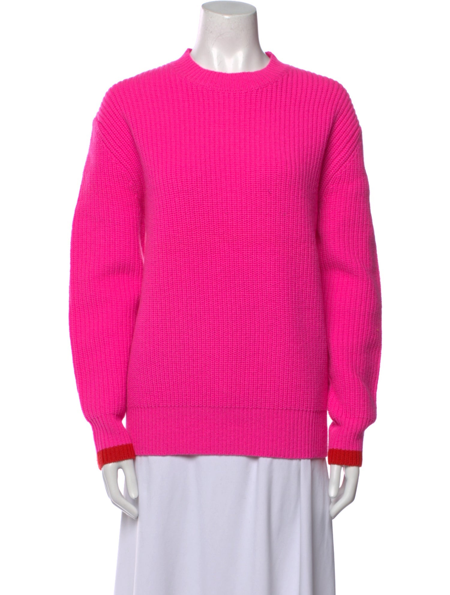 Victoria Victoria Beckham Wool Crew Neck Sweater