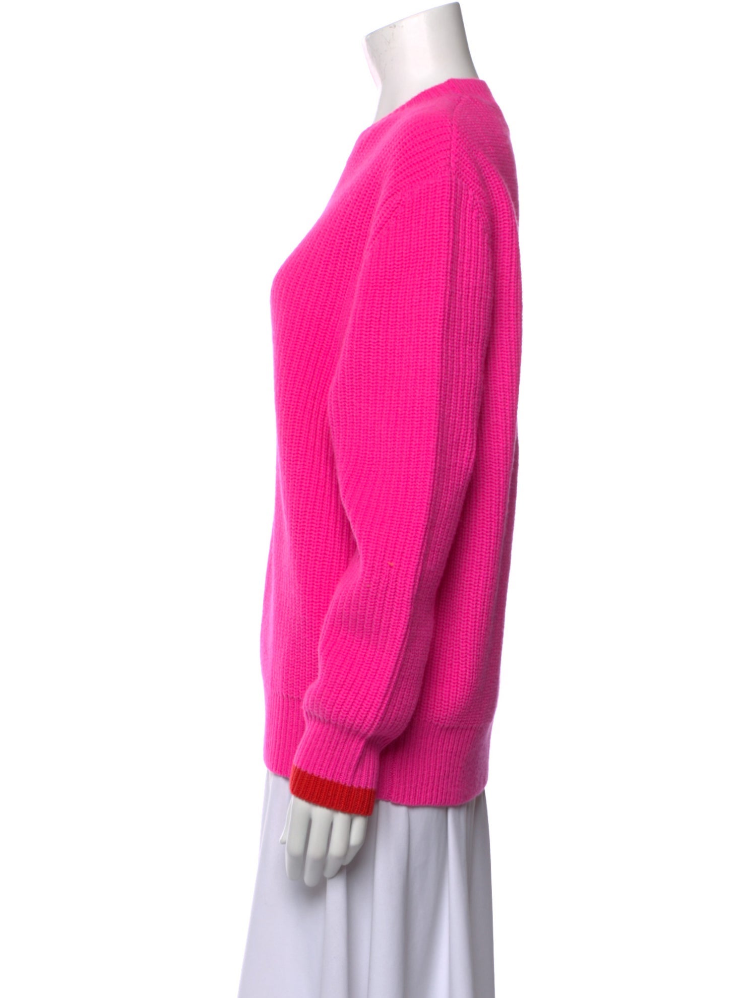 Victoria Victoria Beckham Wool Crew Neck Sweater