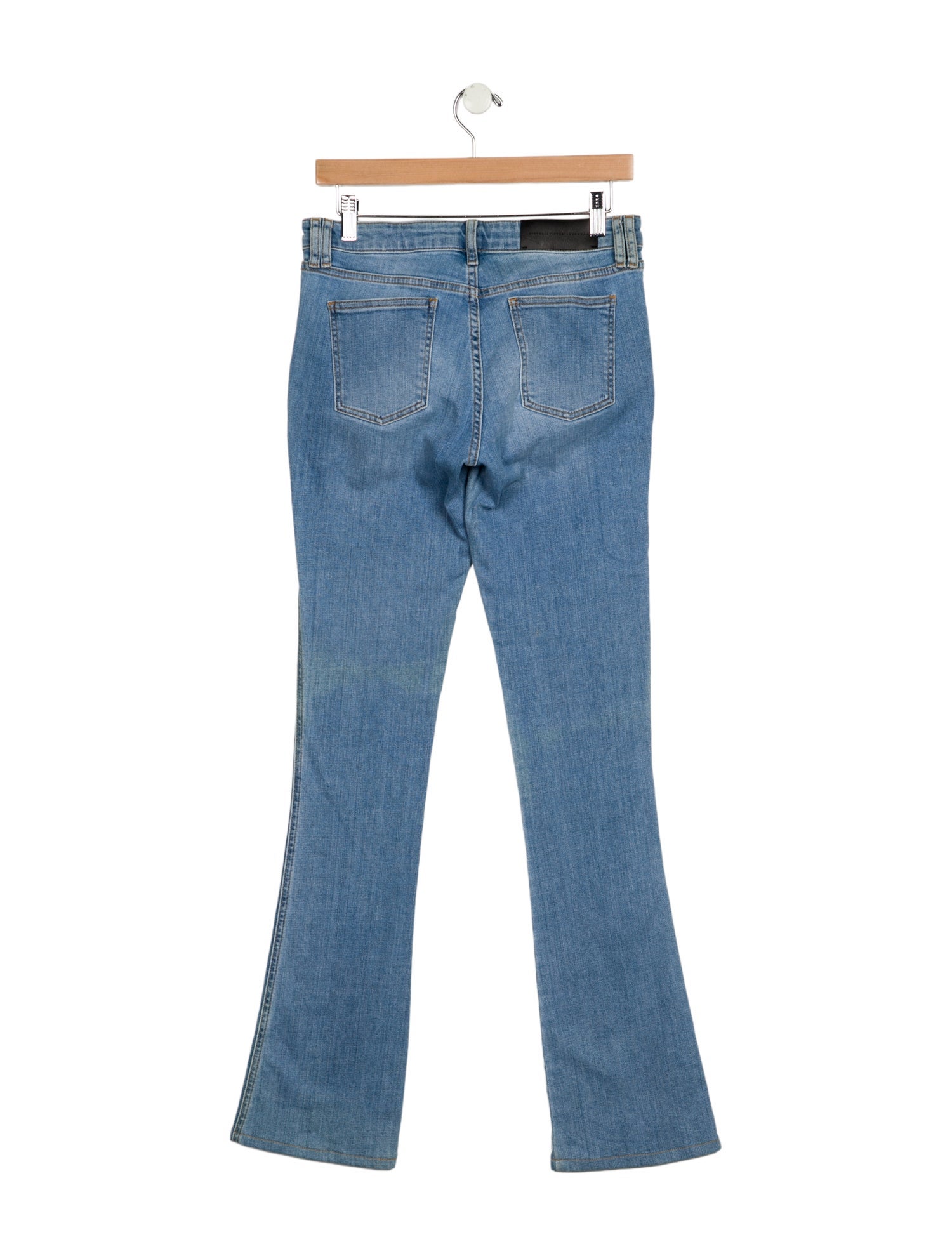 Victoria Victoria Beckham High-Rise Straight Leg Jeans