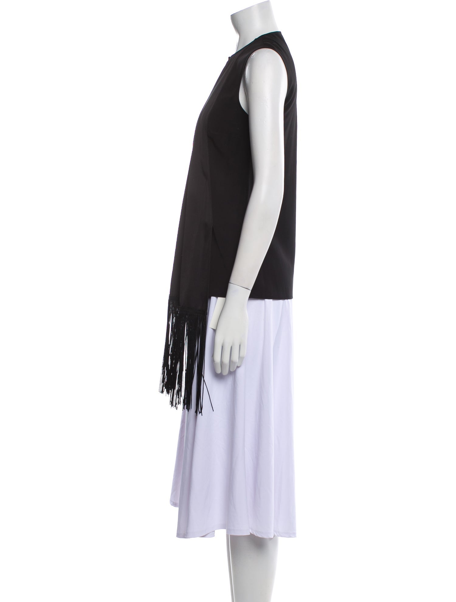 Victoria Victoria Beckham V-Neck Sleeveless Tunic