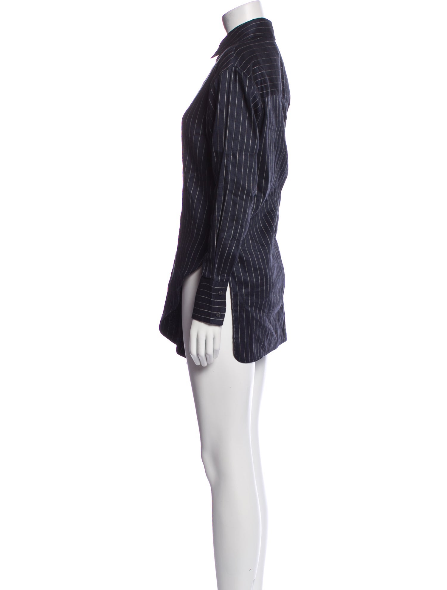 Victoria Victoria Beckham Linen Mini Dress