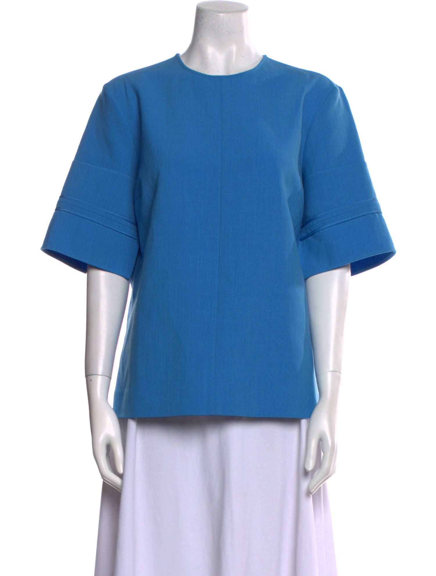 Victoria Victoria Beckham Crew Neck Short Sleeve Sweatshirt