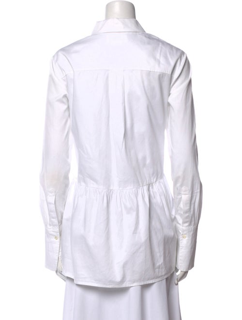 Victoria Victoria Beckham Three-Quarter Sleeve Button-Up Top