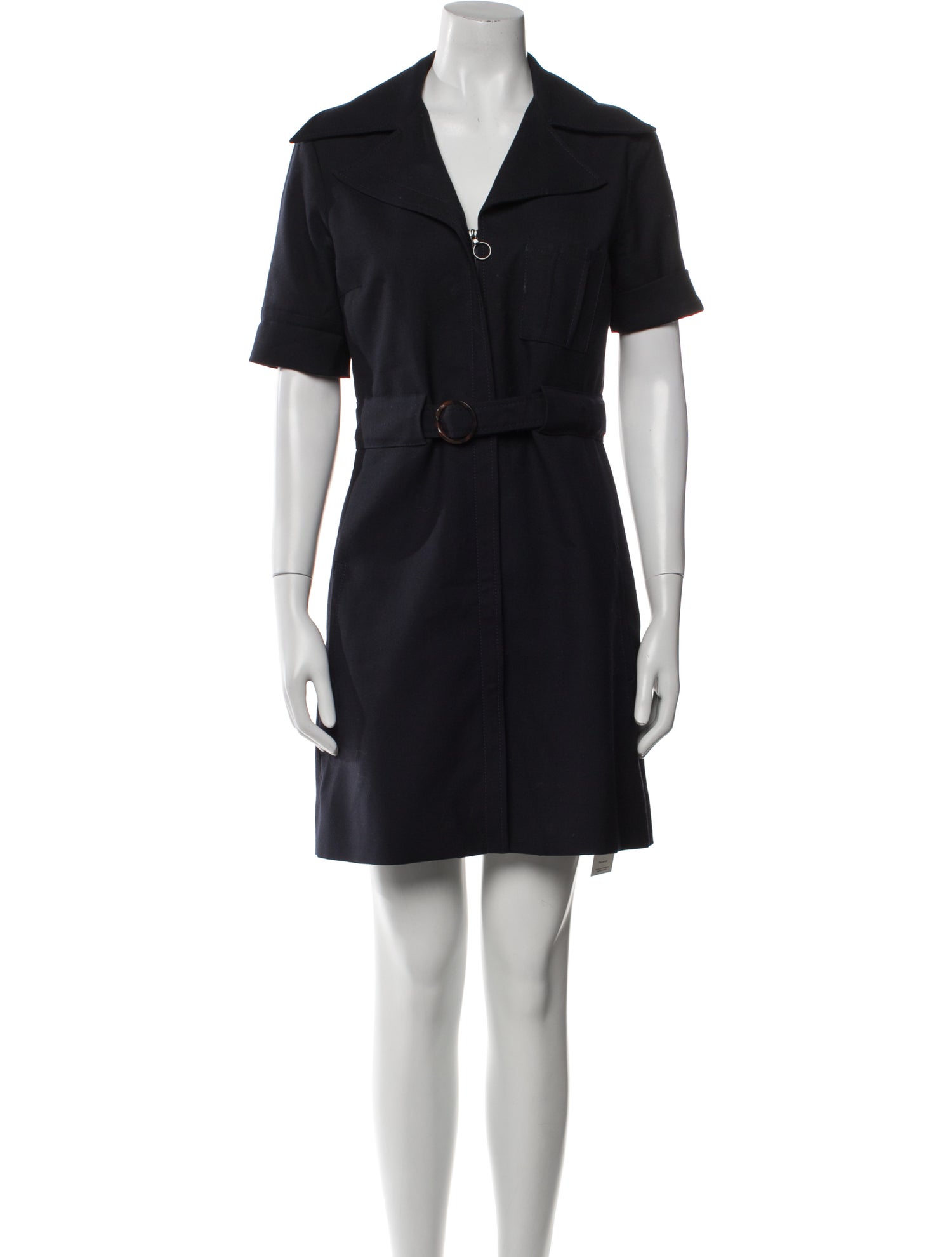 Victoria Victoria Beckham V-Neck Mini Dress