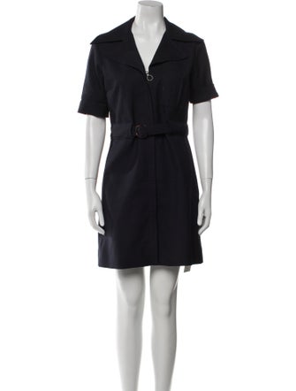 Victoria Victoria Beckham V-Neck Mini Dress