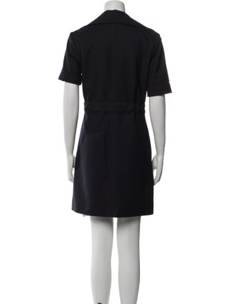 Victoria Victoria Beckham V-Neck Mini Dress