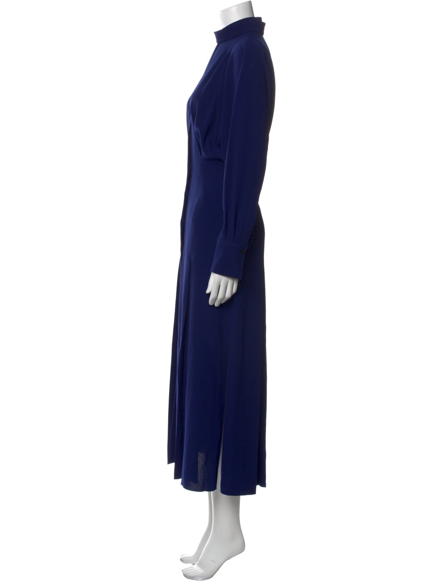 Victoria Victoria Beckham Turtleneck Long Dress