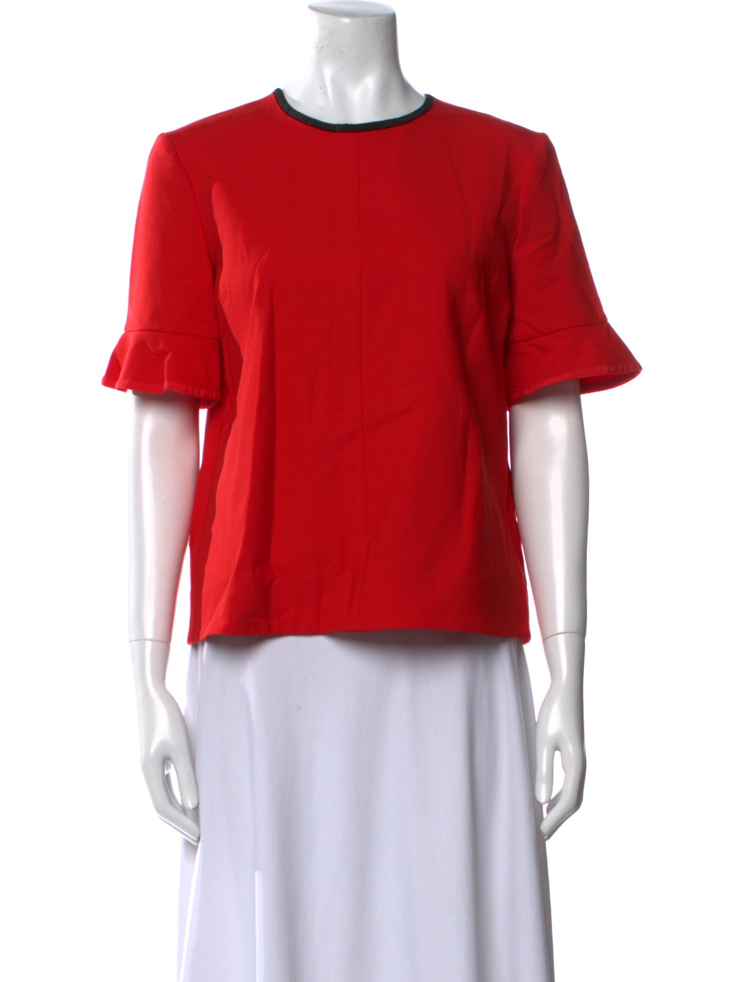 Victoria Victoria Beckham Wool Crew Neck T-Shirt
