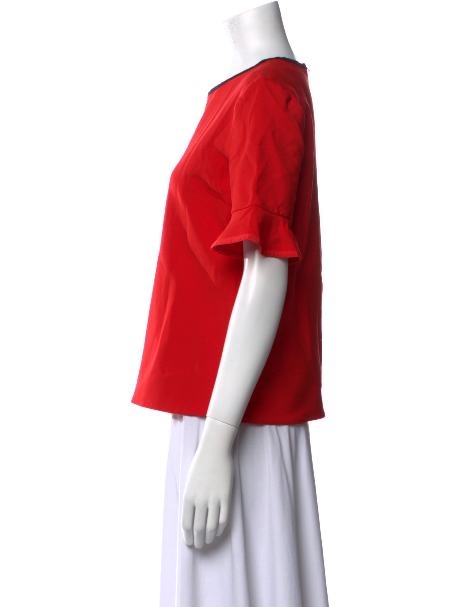Victoria Victoria Beckham Wool Crew Neck T-Shirt